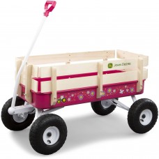 John Deere Pink Stake Wagon   554526679